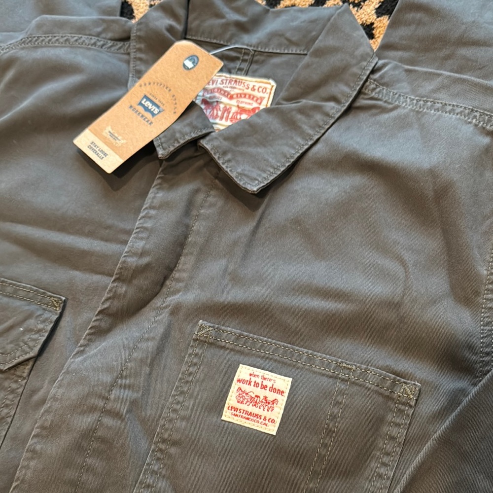 Levi's Men's Gray Coverall - Picture 2 of 6
